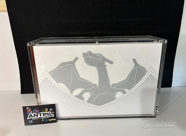 Case teche in acrilico per upc charizard pokemon