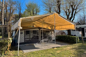 COPERTURA PER CARAVAN CAMPER 7X8 METRI