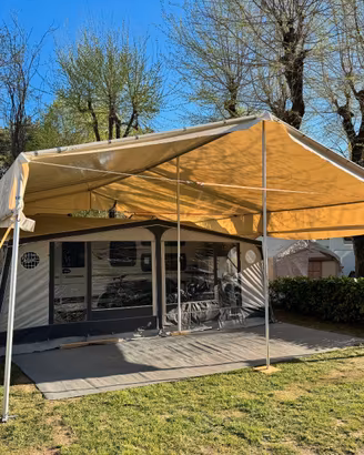 COPERTURA PER CARAVAN CAMPER 7X8 METRI
