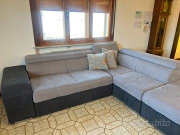 Divano angolare 4 posti