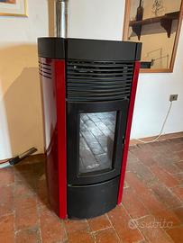 Stufa a Pellet MCZ 14 kw Canalizzata + tubazione