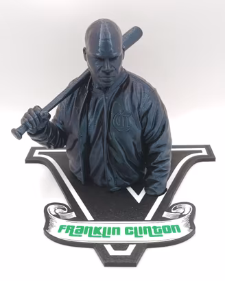 Busto Franklin Clinton GTA V Playstation Videogame