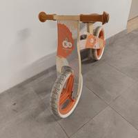 Bicicletta arancio senza pedali Runner kinderkraft