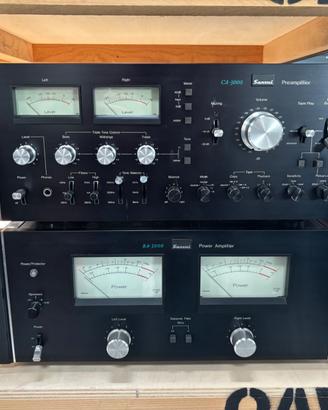 SANSUI VINTAGE CA3000 E BA3000 PERFETTI