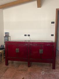 Crededenza madia antiquariato cinese