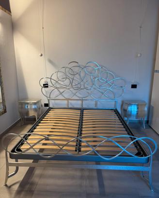 Letto in ferro battutto Nuvola di Ciacci