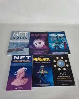 Libri NFT Metaverso Crypto Bundle 6 pezzi