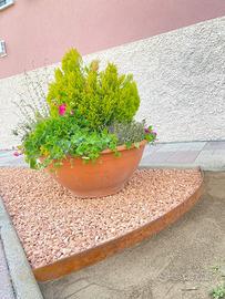 Bordature effetto corten