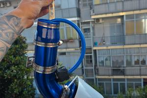 kit filtro a cono 76mm