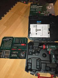 Trapano avvitatore 12V e 73 Accessori Nuovo Garanz