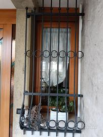 inferiata in ferro battuto 