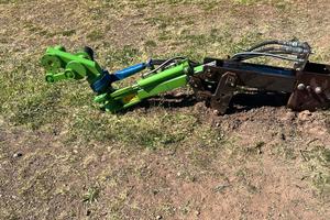 testata e pettine per la raccolta delle olive 