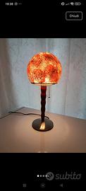 space Age anni 70 lampada 