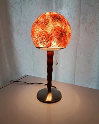 space Age anni 70 lampada 