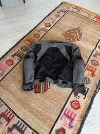 giubbotto moto Dainese traforato con protezioni