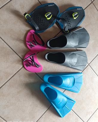 Attrezzature nuoto agonistico 