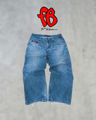jeans Fubu vintage HipHop Streetwear 90's