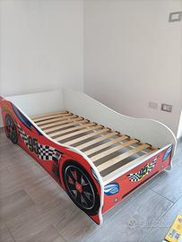 Lettino bambino singolo Cars 