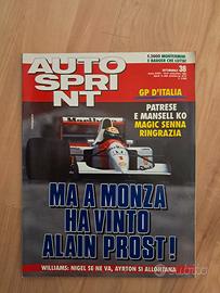 Autosprint 1992 Senna vince a Monza - McLaren