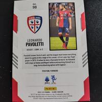 Card Score Panini Pavoletti Orange Lava numerata