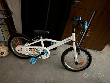 Bici bambino 4-6 anni - 16 pollici