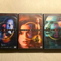 X-Files dvd stagioni 1-2-3 cofanetto