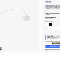 MAMA lampada da terra di Ligne Roset