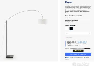 MAMA lampada da terra di Ligne Roset