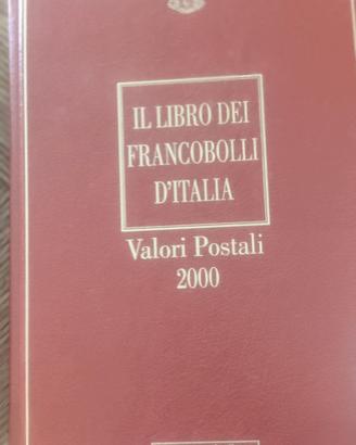 Libro francobolli con francobolli del 2000