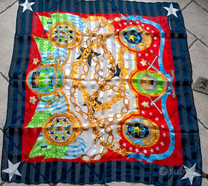 Foulard Rocco Barocco seta come nuovo elegante