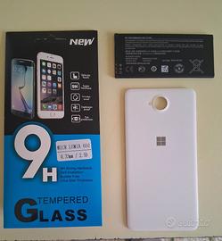 LUMIA 650 batteria vetro coperchio