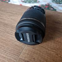 obiettivo Tamron 18-200mm per Fotocamera Canon 