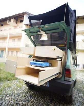 Camperizzazione per Fiat Panda 141