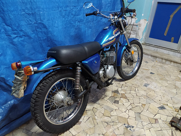 Moto d'epoca restaurata