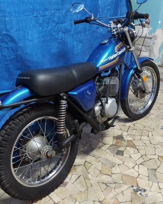 Moto d'epoca restaurata