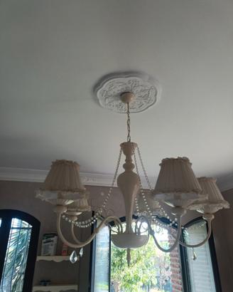 Lampadario a sospensione in stile Shabby Schic 