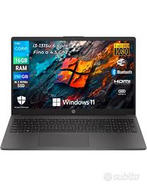 Notebook Portatile 16GB 256SSD i3-1315u W11