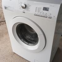 lavatrice + asciugatrice garantite AEG slim 55cm 