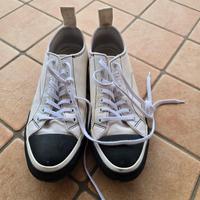 sneakers scarpe Marcelo Burlon bianche basse 