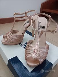 Sandali Gioiello Renato Balestra – Color Cipria
