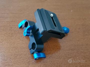 Supporto videocamera per rig spallaccio