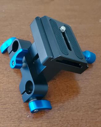 Supporto videocamera per rig spallaccio