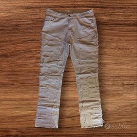 Jeans White Uomo
