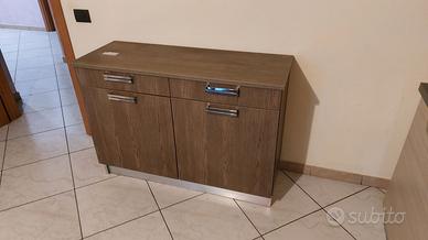 Due credenze/cassettiere venature Wengé x Cucina