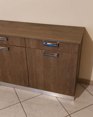 Due credenze/cassettiere venature Wengé x Cucina