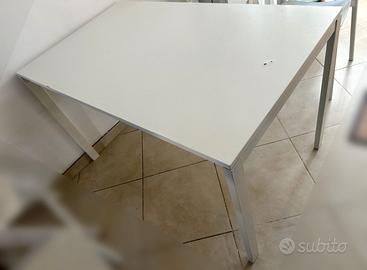 Tavolo cucina 120x74 bianco