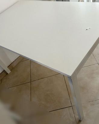 Tavolo cucina 120x74 bianco