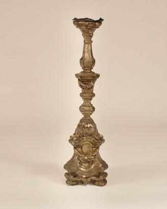 Candeliere epoca '700 foglia oro