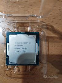 CPU Intel Core i3-10100F 3.60GHz + Dissipatore