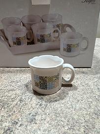 Tazzine da caffè con vassoio - natale